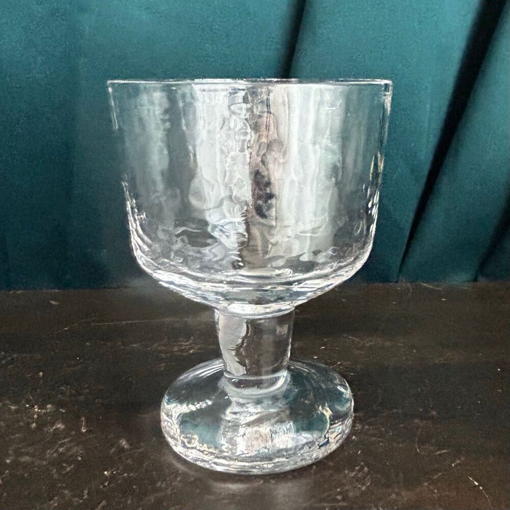 Vintage 60’s Swedish Glass "Rustika" series by Göran Wärff for Pukeberg Glasbruk
